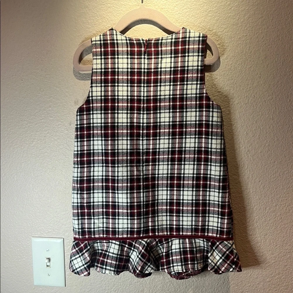 Gymboree Girl’s Holiday Tradition Plaid Dress Christmas Size 3T